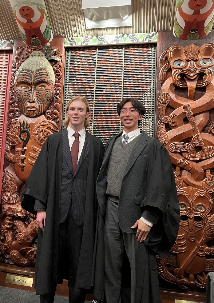 Jimin Seo came first place in the The University of Auckland Simpson Grierson Social Issues Moot