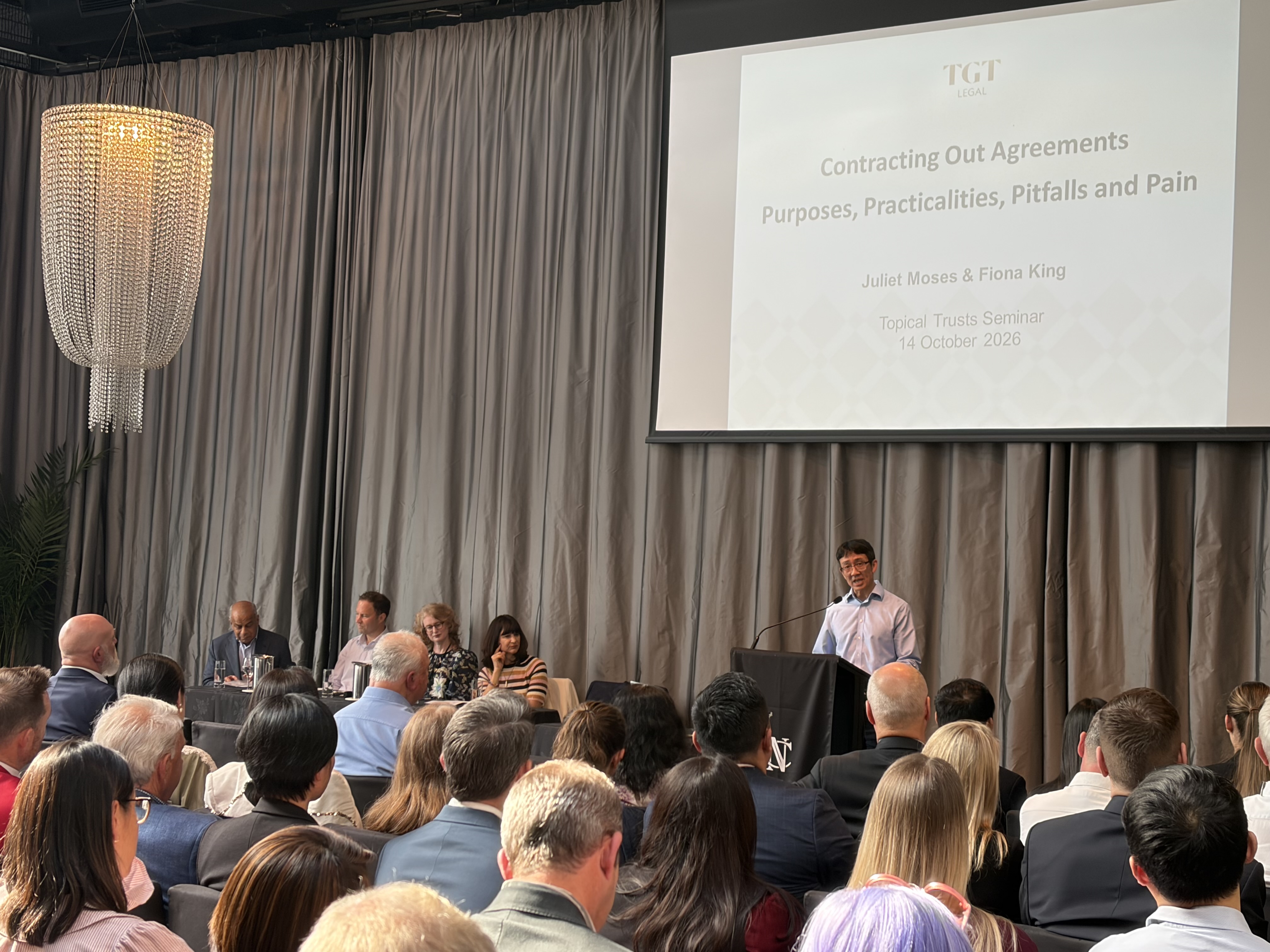 TGT hosted our annual Topical Trust Issues Seminar at The Northern Club
